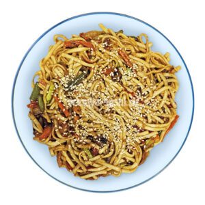 Лапша с морепродуктами в стиле WOK