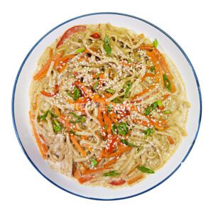 Лапша удон с овощами